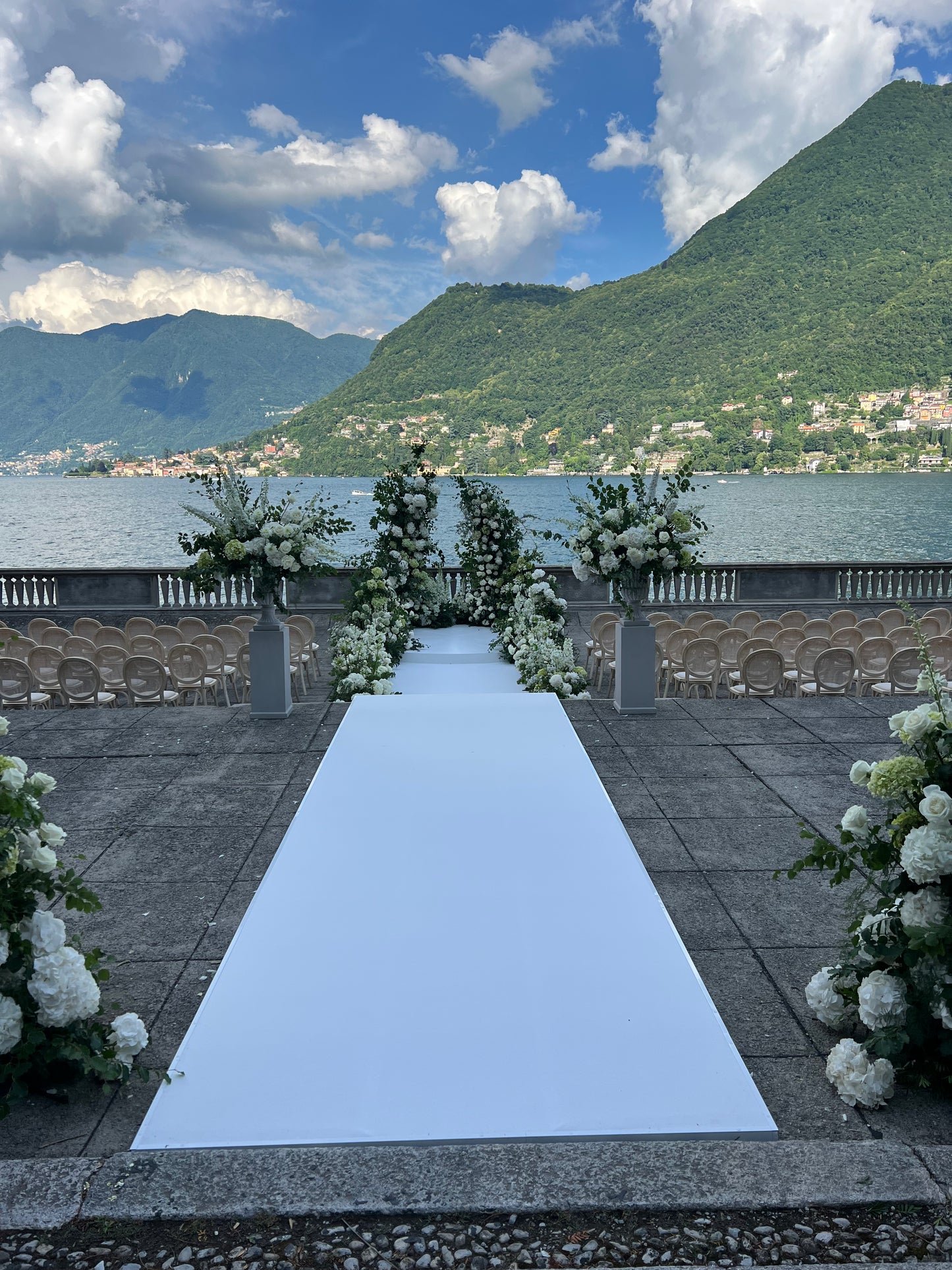 Noleggio Passerella Bianca