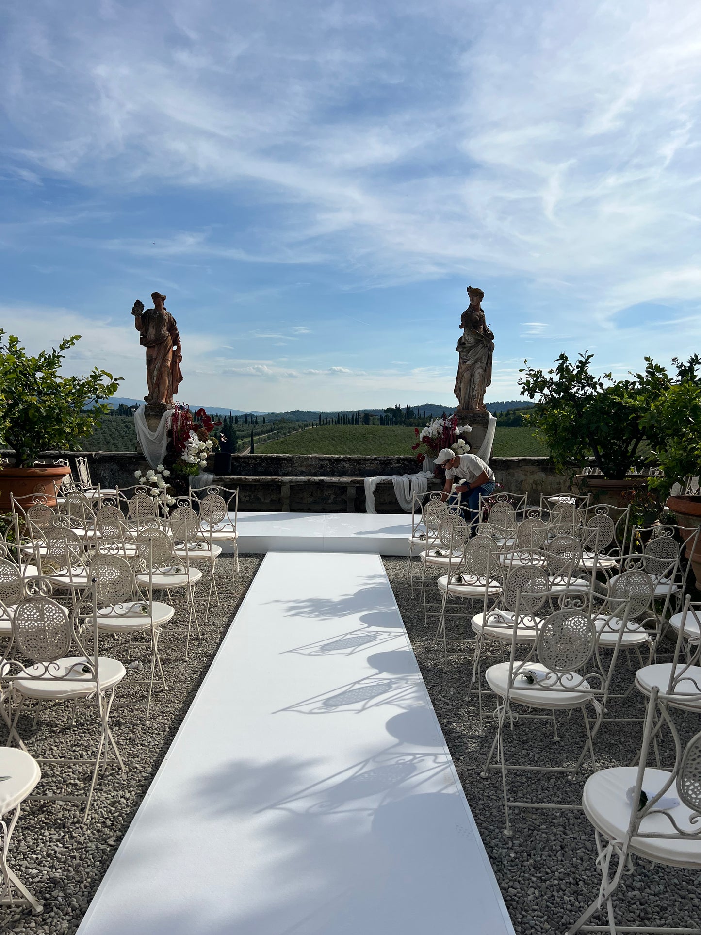 Noleggio Passerella Bianca