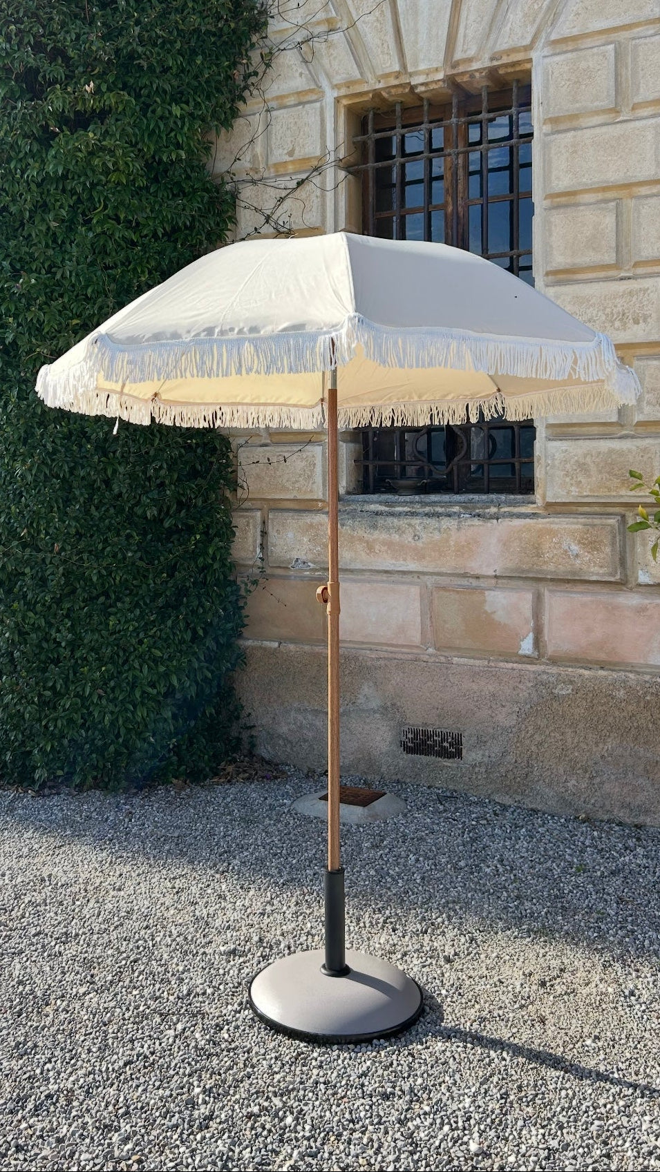 Ombrellone Belle Epoque con frange