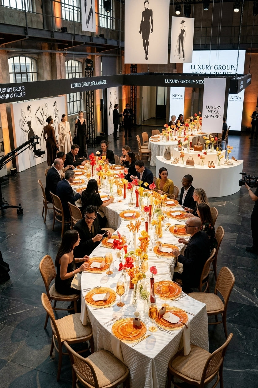 Serpentine Table Rental | Capri Model